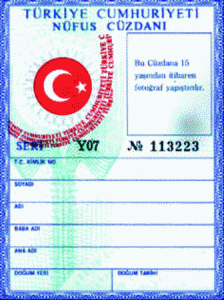 nüfus cüzdanı